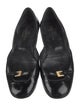 Valentino Patent Leather Crystal Embellishments D'Orsay Flats