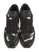 Valentino Rockstud Accents Leather Sneakers
