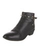 Valentino Rockstud Accents Leather Boots