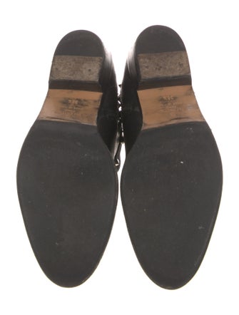 Valentino Rockstud Accents Leather Boots