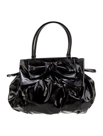 Valentino Patent Leather Shoulder Bag