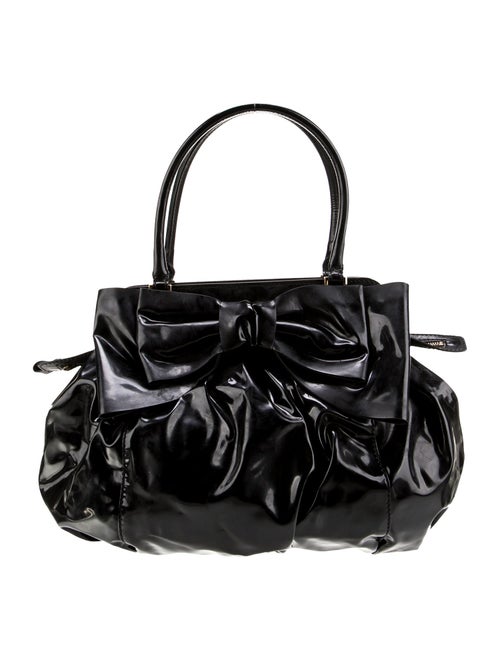Valentino Patent Leather Shoulder Bag