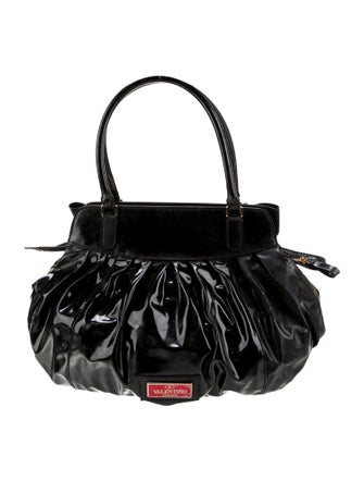 Valentino Patent Leather Shoulder Bag