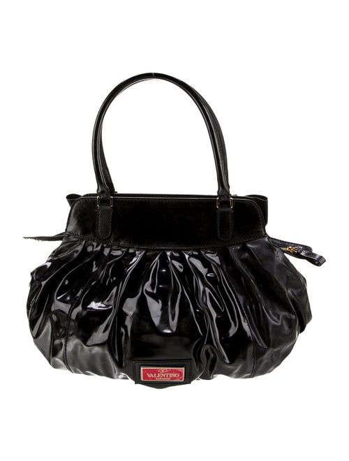 Valentino Patent Leather Shoulder Bag