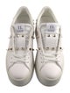 Valentino Rockstud Accents Leather Sneakers