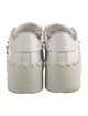 Valentino Rockstud Accents Leather Sneakers
