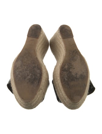 Valentino Patent Leather Espadrilles