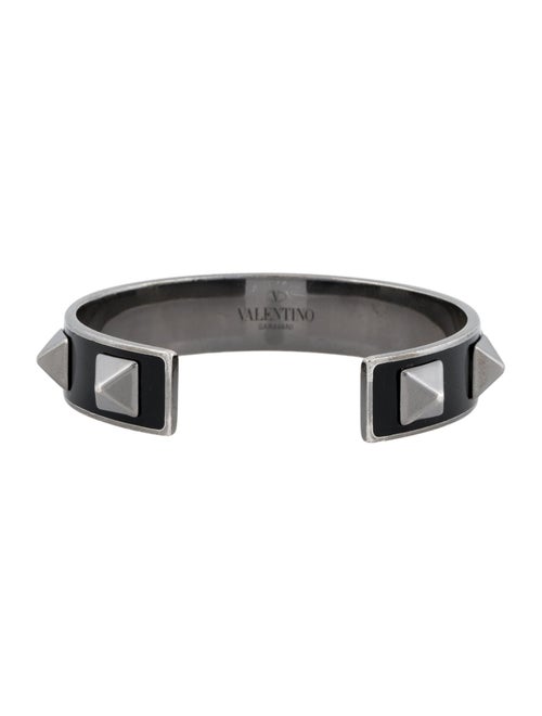 Valentino Enamel Rockstud Cuff Bracelet