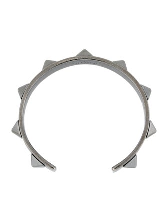 Valentino Enamel Rockstud Cuff Bracelet