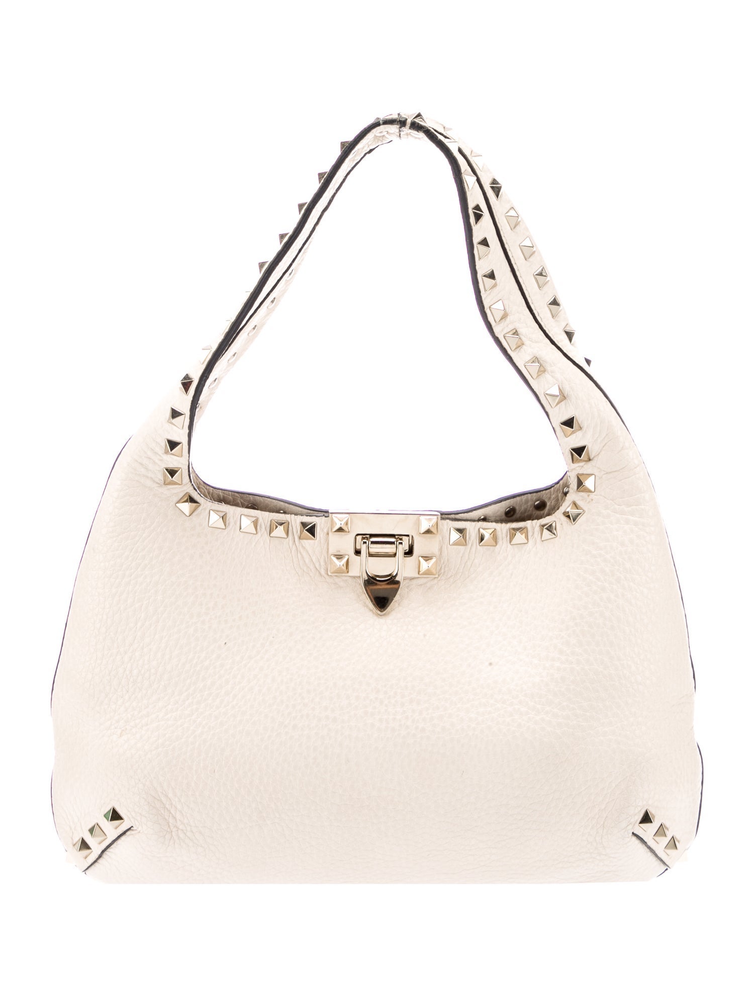 Valentino Rockstud Hobo Small