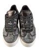 Valentino Rockstud Accents Ponyhair Sneakers
