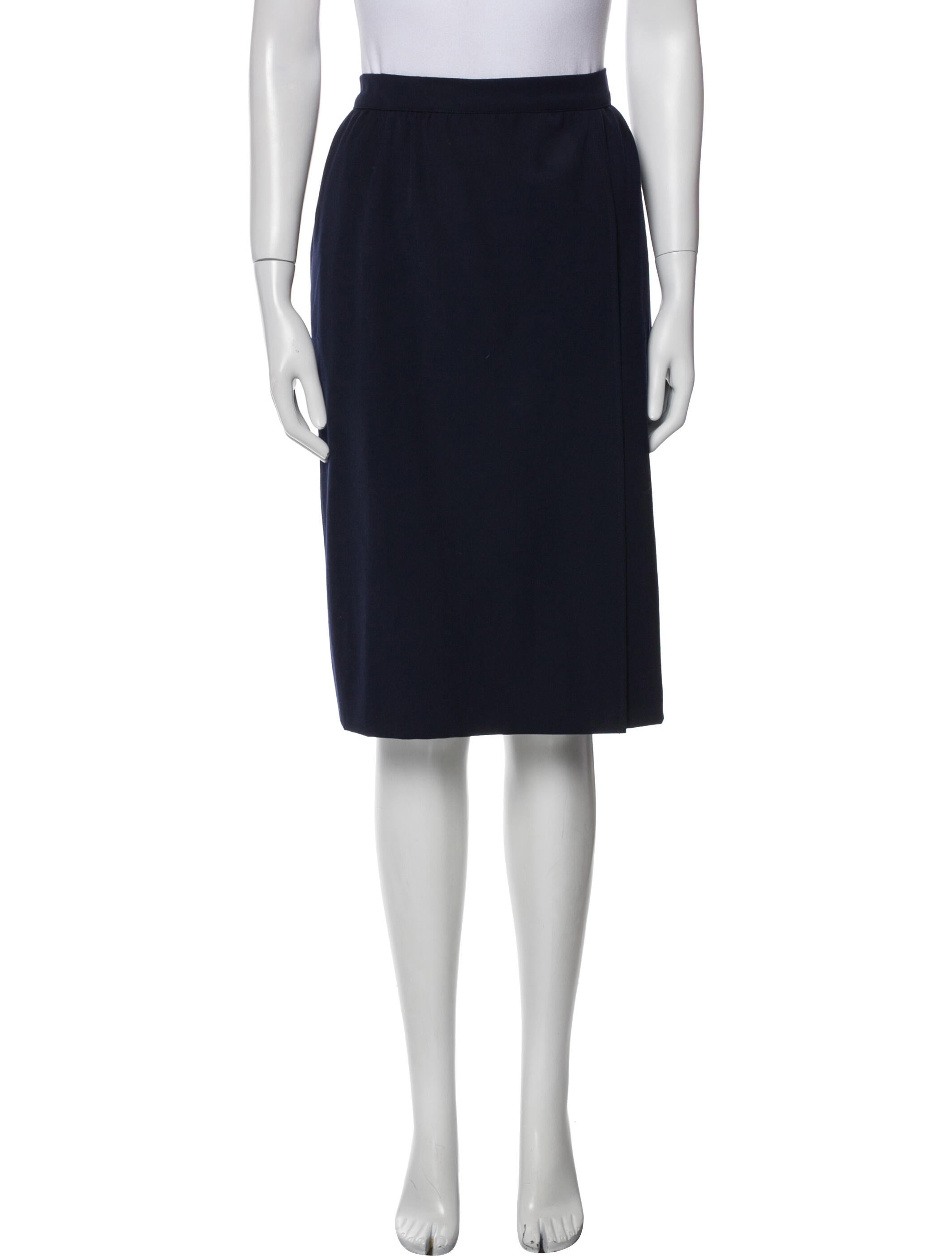 Valentino Vintage Knee-Length Skirt