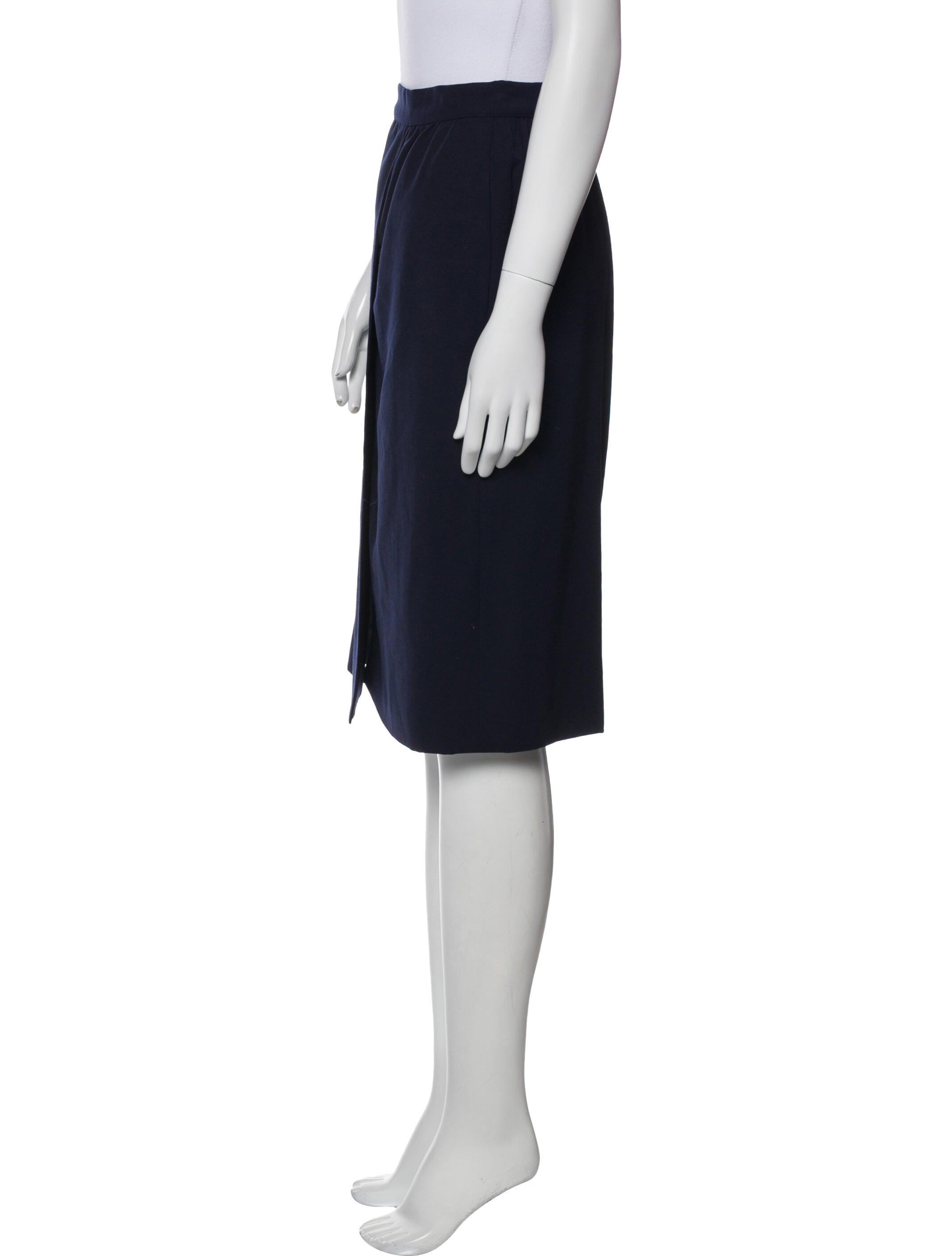 Valentino Vintage Knee-Length Skirt