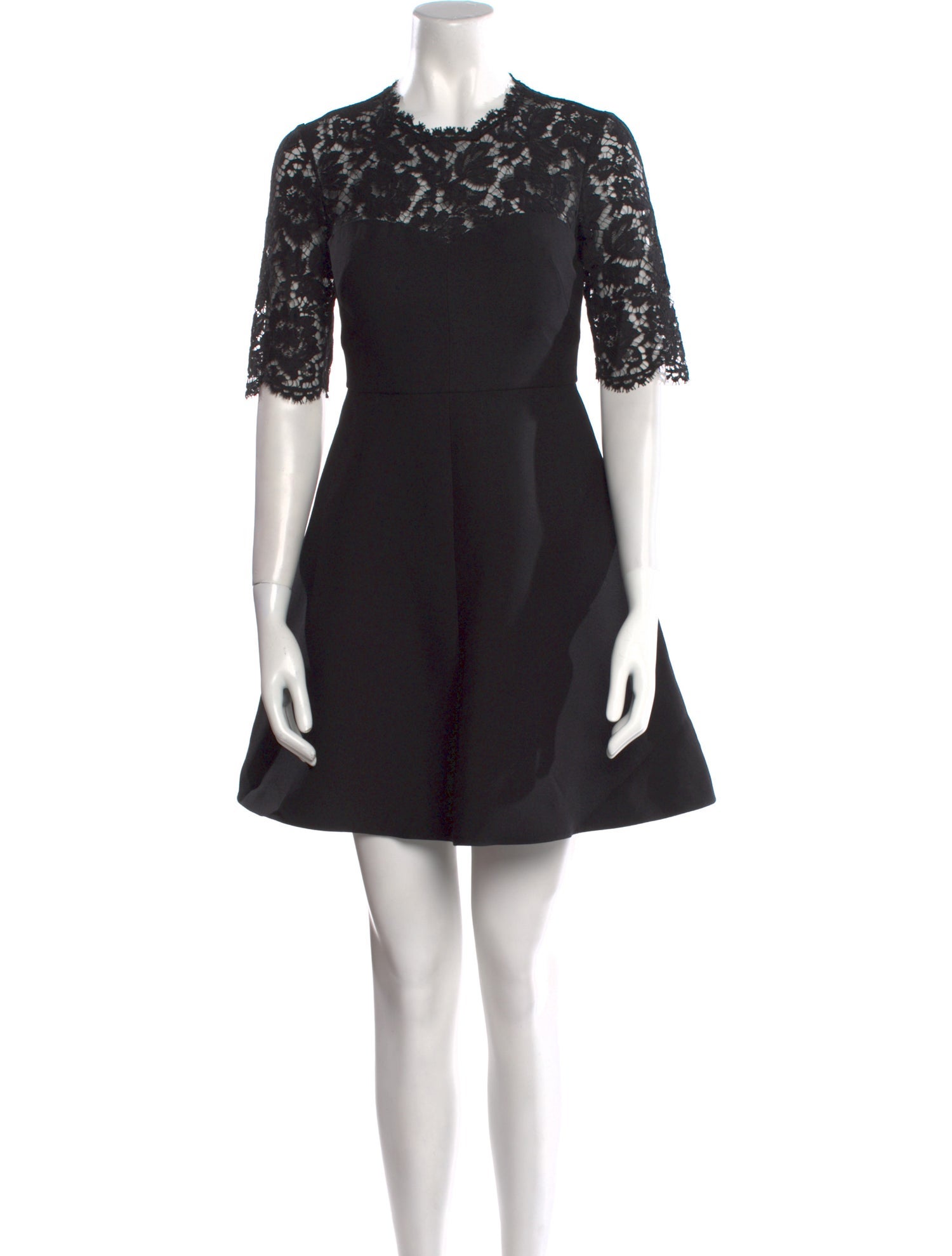 Valentino Virgin Wool Mini Dress