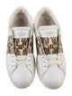 Valentino Rockstud Accents Leather Sneakers