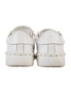 Valentino Rockstud Accents Leather Sneakers