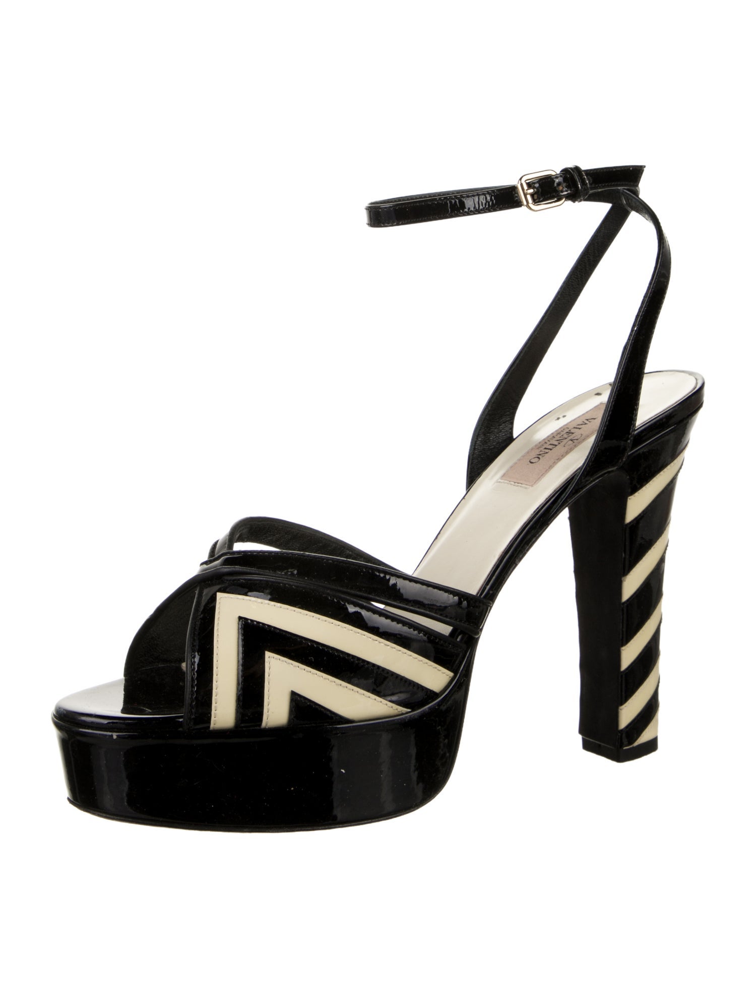 Valentino Patent Leather Sandals