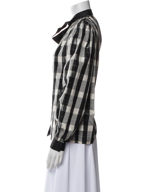 Valentino Plaid Print Jacket