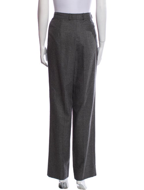 Valentino Wool Straight Leg Pants