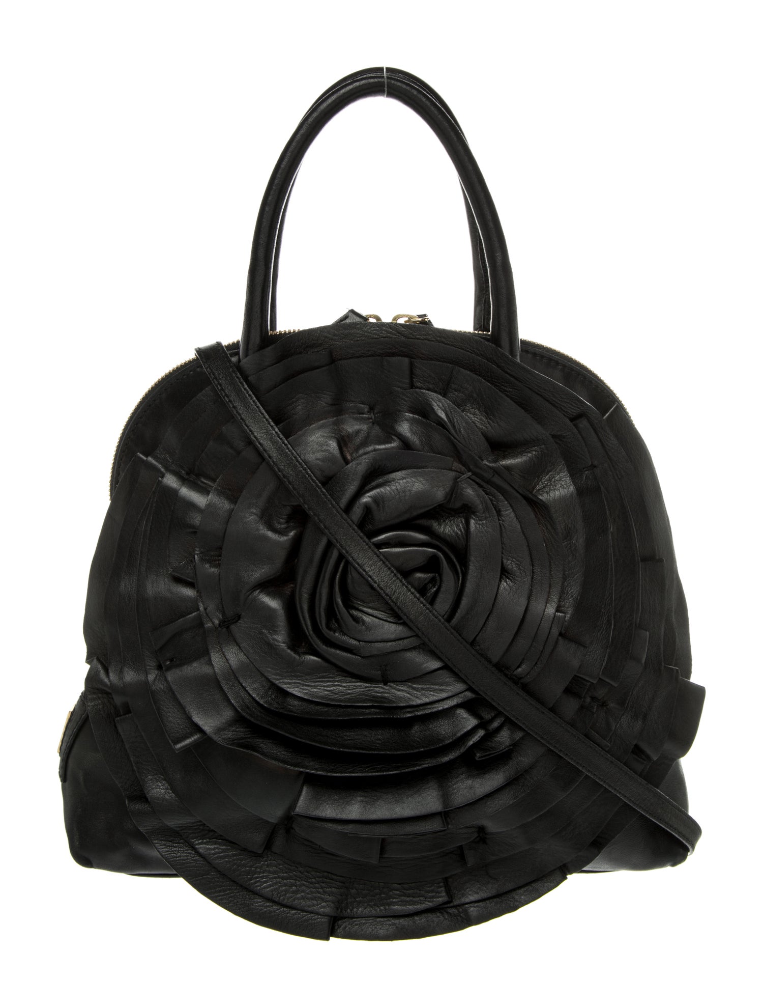 Valentino Leather Top Handle Bag