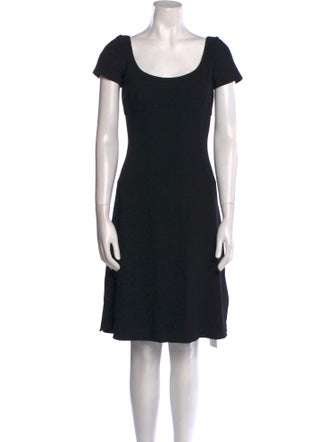 Valentino Virgin Wool Knee-Length Dress