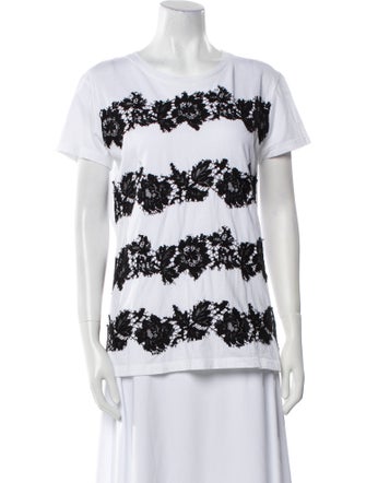 Valentino Graphic Print Crew Neck T-Shirt