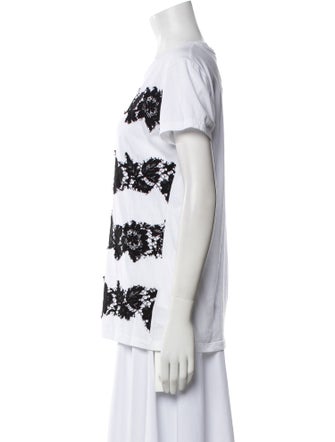 Valentino Graphic Print Crew Neck T-Shirt