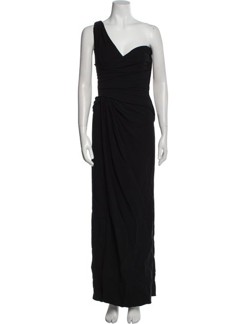 Valentino One-Shoulder Long Dress