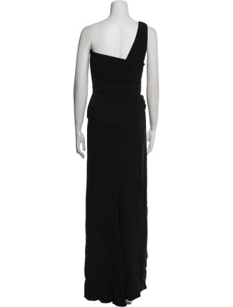 Valentino One-Shoulder Long Dress