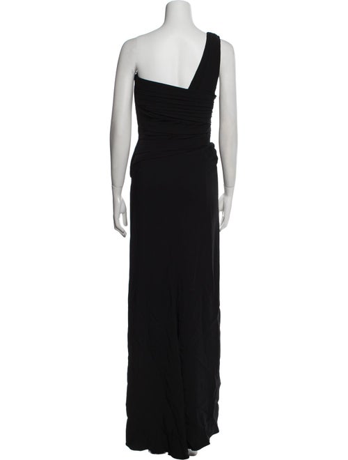 Valentino One-Shoulder Long Dress