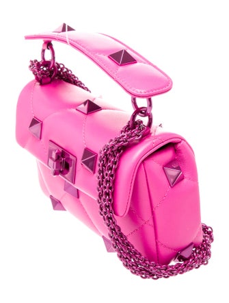 Valentino Rockstud Spike Top Handle Bag