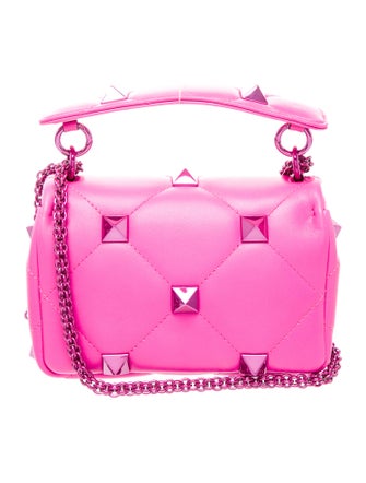 Valentino Rockstud Spike Top Handle Bag