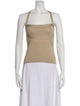 Valentino Square Neckline Sleeveless Top