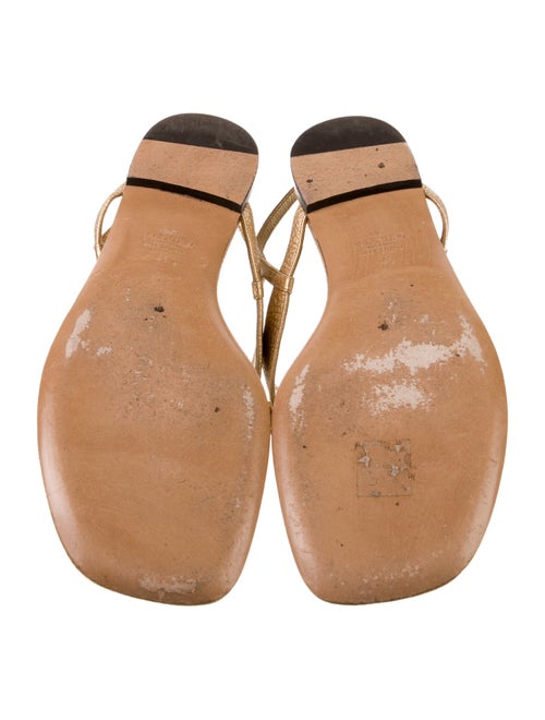 Valentino Leather Slingback Sandals