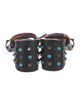 Valentino Rockstud Accents Leather Sandals