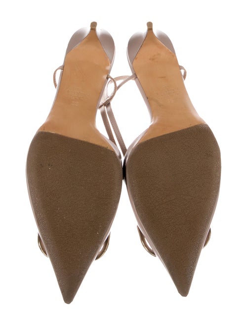 Valentino Leather Slingback Pumps