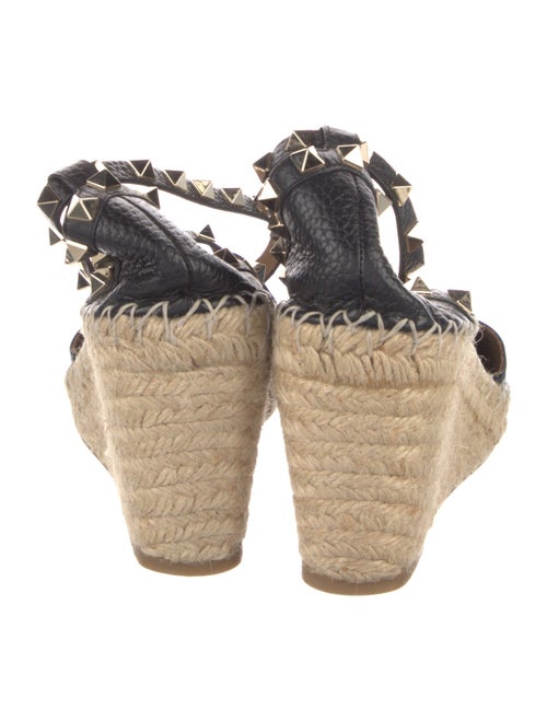 Valentino Rockstud Accents Leather D'Orsay Pumps