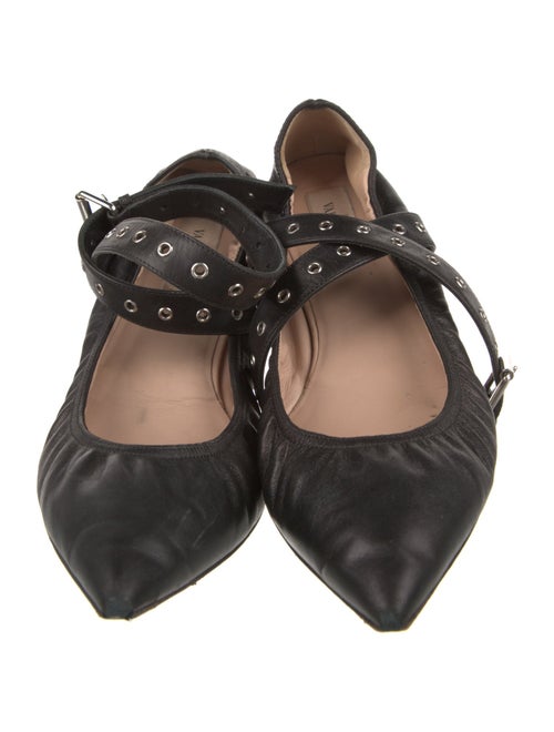 Valentino Leather Ballet Flats