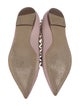 Valentino Rockstud Accents Patent Leather Ballet Flats