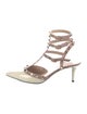 Valentino Rockstud Accents Patent Leather T-Strap Pumps