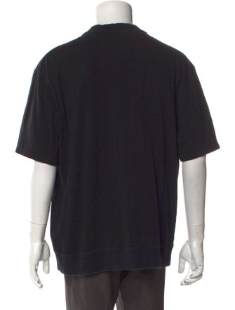 Valentino Rockstud Accents Crew Neck T-Shirt