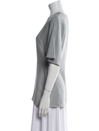 Valentino Silk Crew Neck T-Shirt