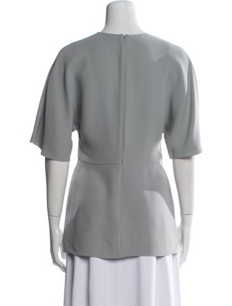 Valentino Silk Crew Neck T-Shirt