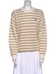 Valentino Wool Striped Sweater