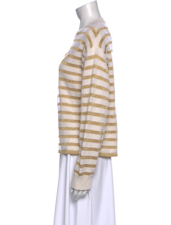 Valentino Wool Striped Sweater