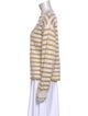 Valentino Wool Striped Sweater
