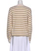 Valentino Wool Striped Sweater