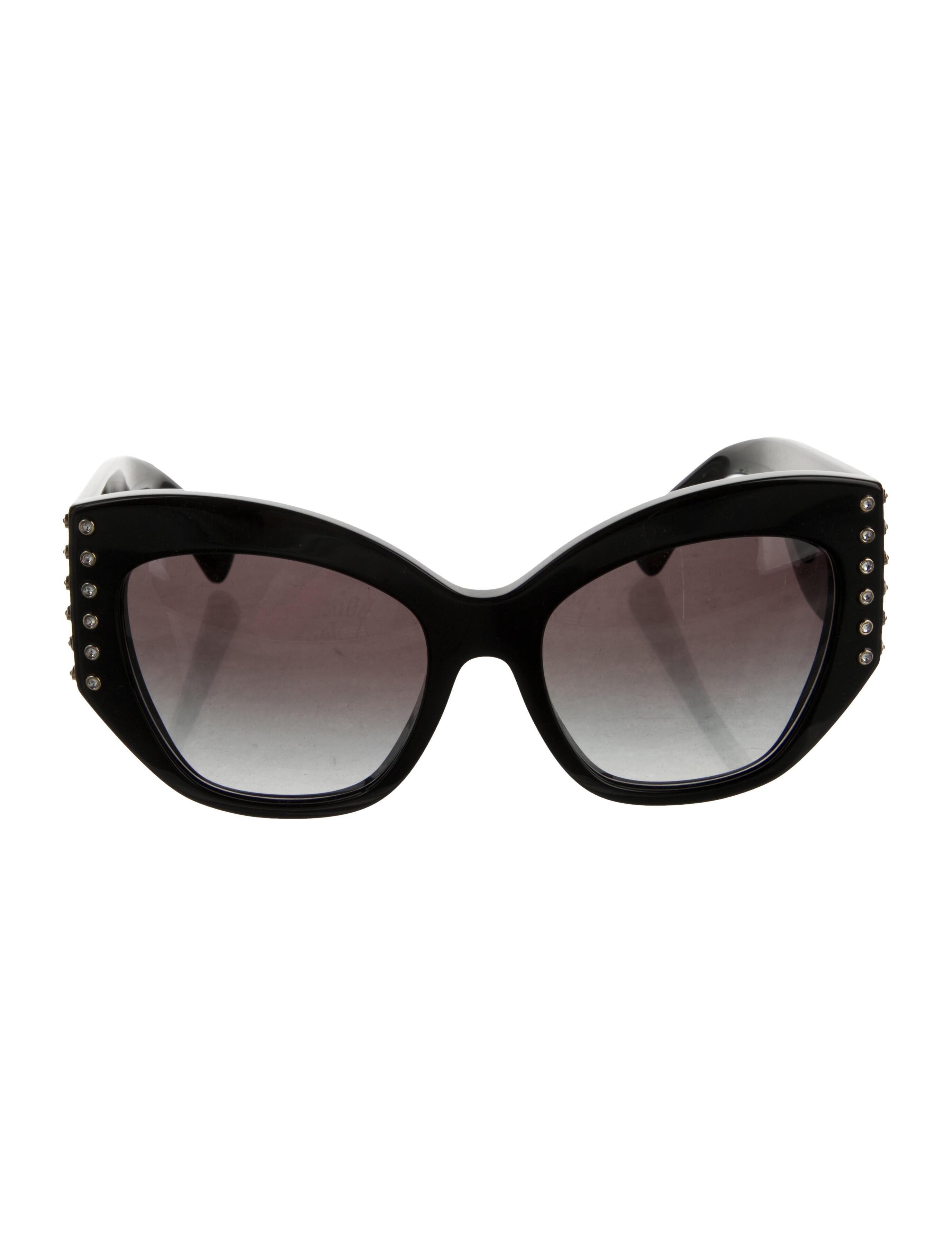 Valentino Rockstud Accents Cat-Eye Sunglasses