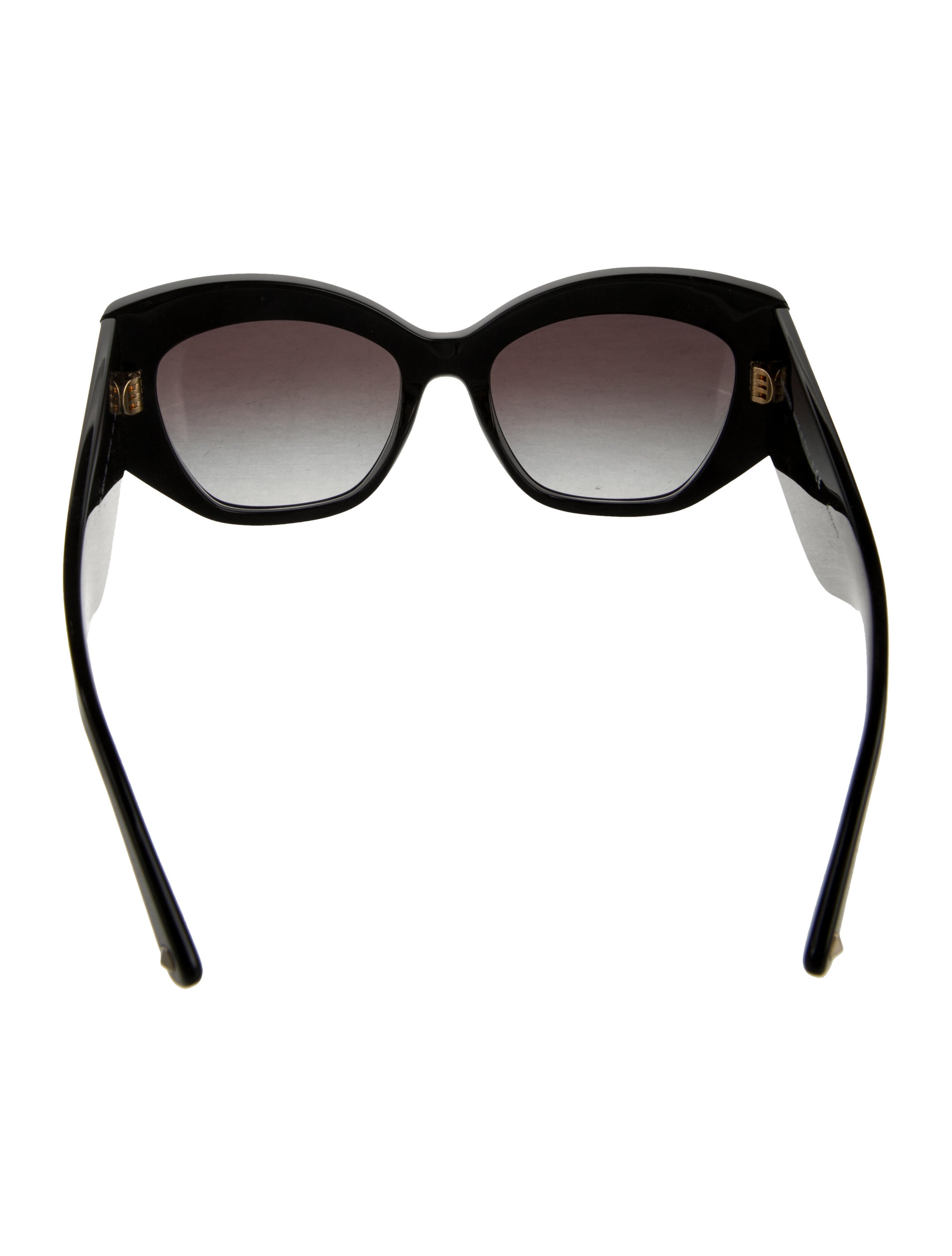 Valentino Rockstud Accents Cat-Eye Sunglasses