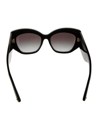 Valentino Rockstud Accents Cat-Eye Sunglasses